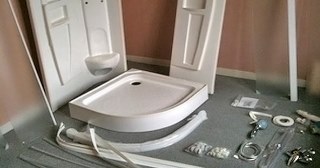 Установка душевой кабины Ефремов, цена от 3060 руб.